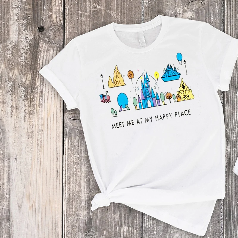Рубашка с надписью mommy and me happy place|Сочетающаяся одежда для семьи| |