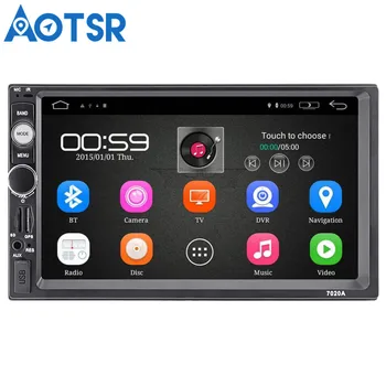

Aotsr 2 Din 178*100mm Android 8.1 Quad Core Universal Car GPS DSP Radio Player IPS screen Navigation Multimedia Bluetooth stereo