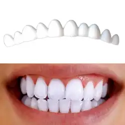 1 коробка 3 шт. зубные виниры для зубов ложная улыбка виниры съемный виниры на зубы Fix комплект натуральный цвет ZMB2458