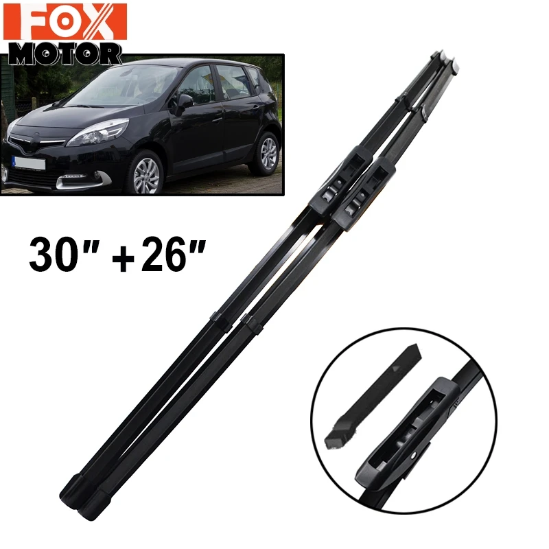 Misima для Renault Scenic 3 Grand Scenic 3 2009 2010 2011 2012 2013 3" 26" R подходит штык Тип рычаги стеклоочистителя щетки стеклоочистителя