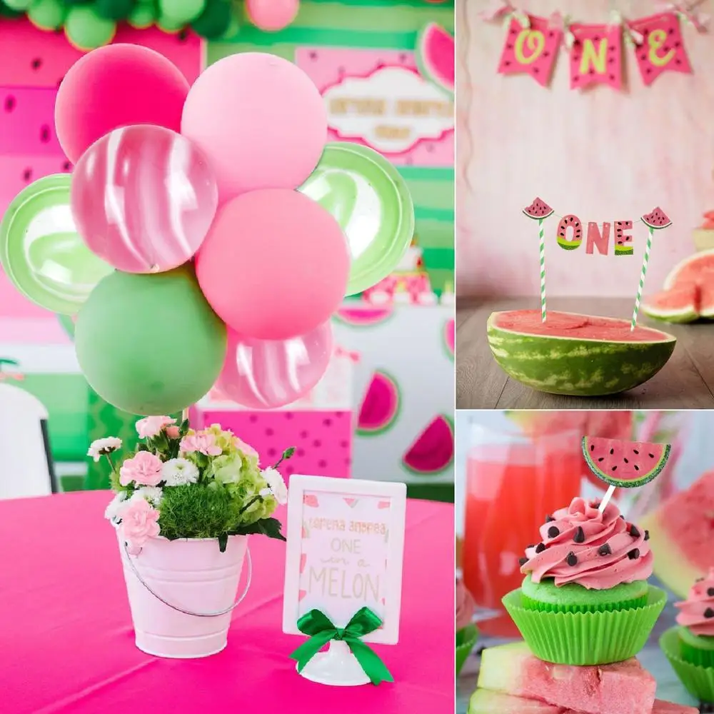 Летнее украшение для вечевечерние в виде фруктов и арбуза гавайская летняя