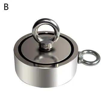 

Powerful Strong Double Side Neodymium Metal Magnet Detector Fishing Kit+10M Rope Powerful