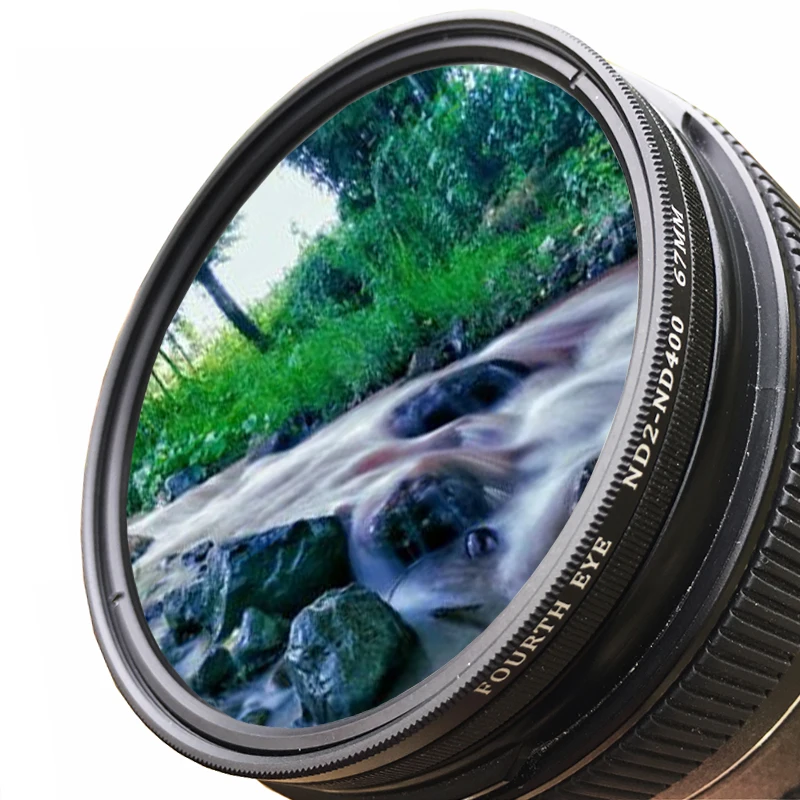 Variable nd filter camera lens filter photography filter Fader ND2-400 Neutral Density ND Filter Variable Adjustable Optical Glass Lens 37-86mm