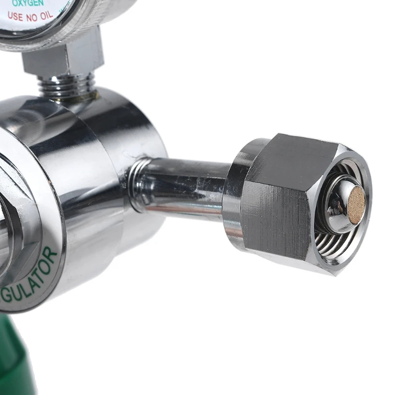 K1KA Oxygen Regulator CGA540 with Flowmeter Gauge High Pressure Compatible Cylinder 4000psi | Инструменты