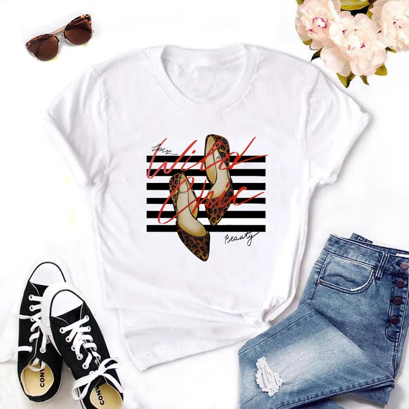 

Women T Shirt Summer Short Sleeve Cotton Plus Size M-3XL High Definition Print Casual Tee O Neck Lady Top Women's T-Shirts G0042