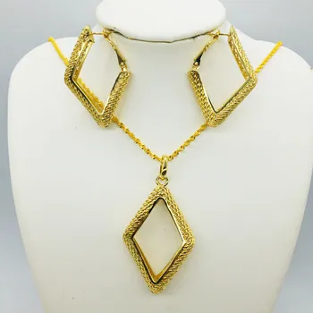 

Fashion jewelry woman jewelry set necklace earrings pendant romantic jewelry wedding jewelry party travel jewelry