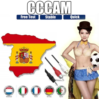 

CCCAM cline Germany Cccam cline for 1 year Europe CCCAM Spain Portugal Poland Stable for DVB-S2 Satellite Receiver Receptor