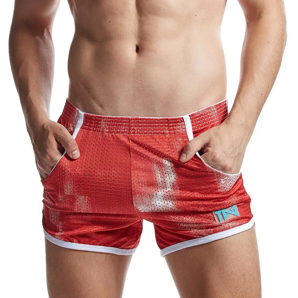 Mens Swimwear Beach Board Surfing Shorts Swim Short Trunks Swimming Pants Quiuck Dry Bathing Running Sports with Pocket for Men | Спорт и