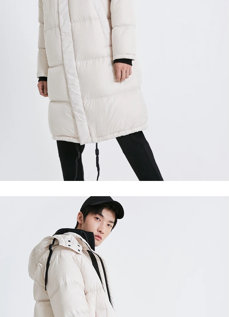 JackJones мужской зимний длинный пуховик с капюшоном, парка, пальто, верхняя одежда, мужская одежда 218412550