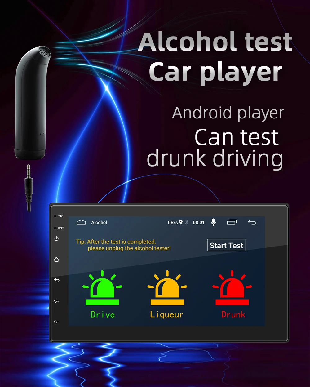 Essgoo Universal Car Radio 2 Din Android Auto Stereo 7