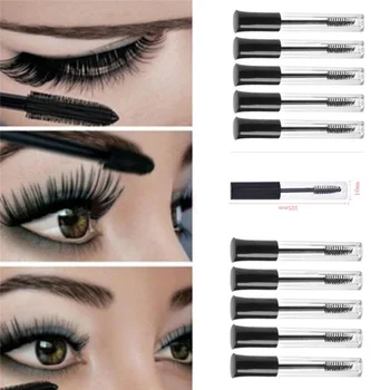 

20 Pieces 10ml Transparent Eyeliner Bottle Mascara Tube with Plug Eyelashes Oil Vial Container DIY Makeup Refillable Bottles