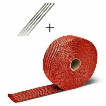 

Car Exhaust Pipe Wrap Motorcycle Shield 5 Meters Insulation Accessories