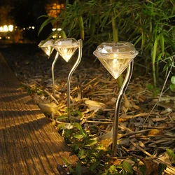 Lampe LED solaire d'extérieur, éclairage décoratif de jardin, plancher, éclairage à canal 