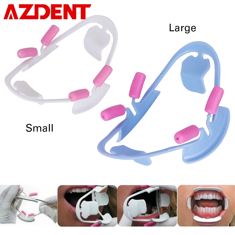 6 PCS AZDENT 3D Dental Mouth Opener Tooth Intraoral Lip Cheek Retractor