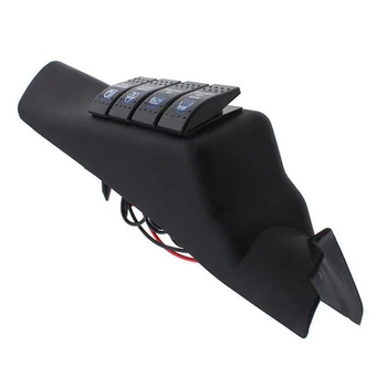 

Kit Pillar Switch Panel 2011-2018 Unlimited Model Interior Black Accessories Replacement Boat Car Blue Designed