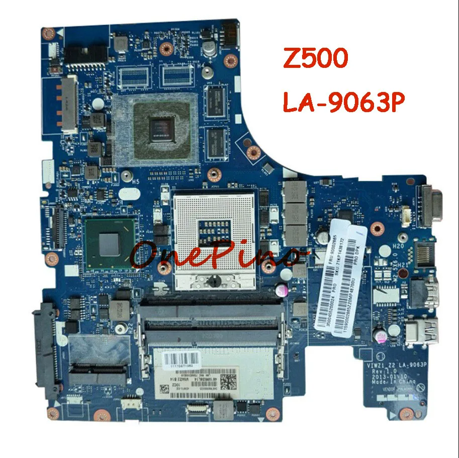 

LA-9063P fit for lenovo Z500 laptop motherboard Z500 system board GT740m tested working
