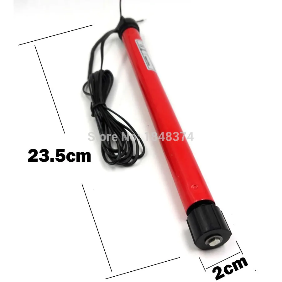 Electric Roller Shade Motor 20mm Tube  DC12V RF433 Tubular Electric Curtain Engine Rolling Blind Motor Work with Broadlink