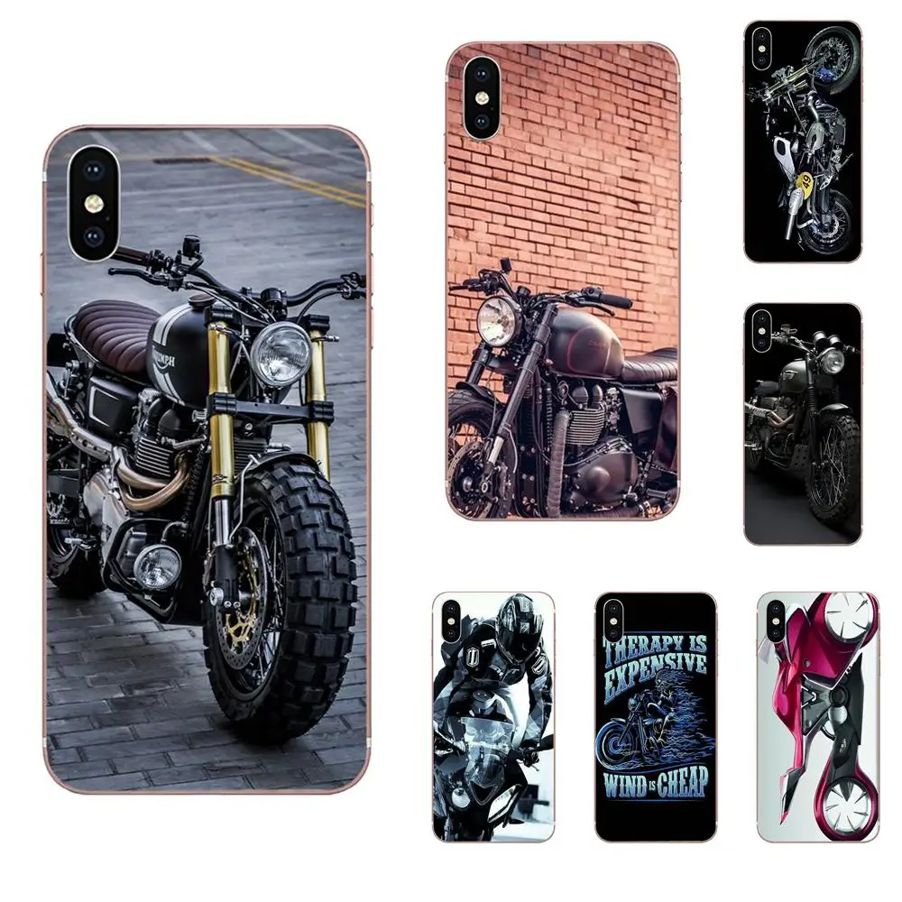 

TPU Cases Skin Motorcycle Motorbike For Huawei P7 P8 P9 P10 P20 P30 Lite Mini Plus Pro Y9 Prime P Smart Z 2018 2019