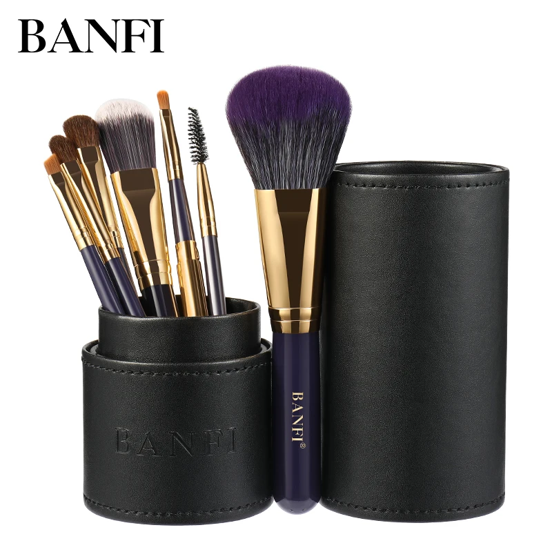 7Pcs/set Makeup Brushes Set Professional Beauty Make Up Brush Natural