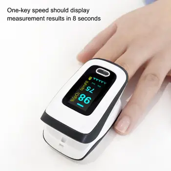 

New Finger Pulse Oxygen Saturation Monitor Blood Oximeter Finger Oximeter Health Monitors Oximetro Home family Pulse Oxymeter
