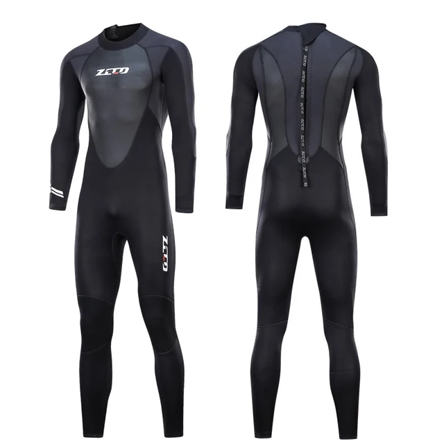 Zcco 3mm Neoprene Scuba Diving Suit Men Women's Thermal Wetsuit