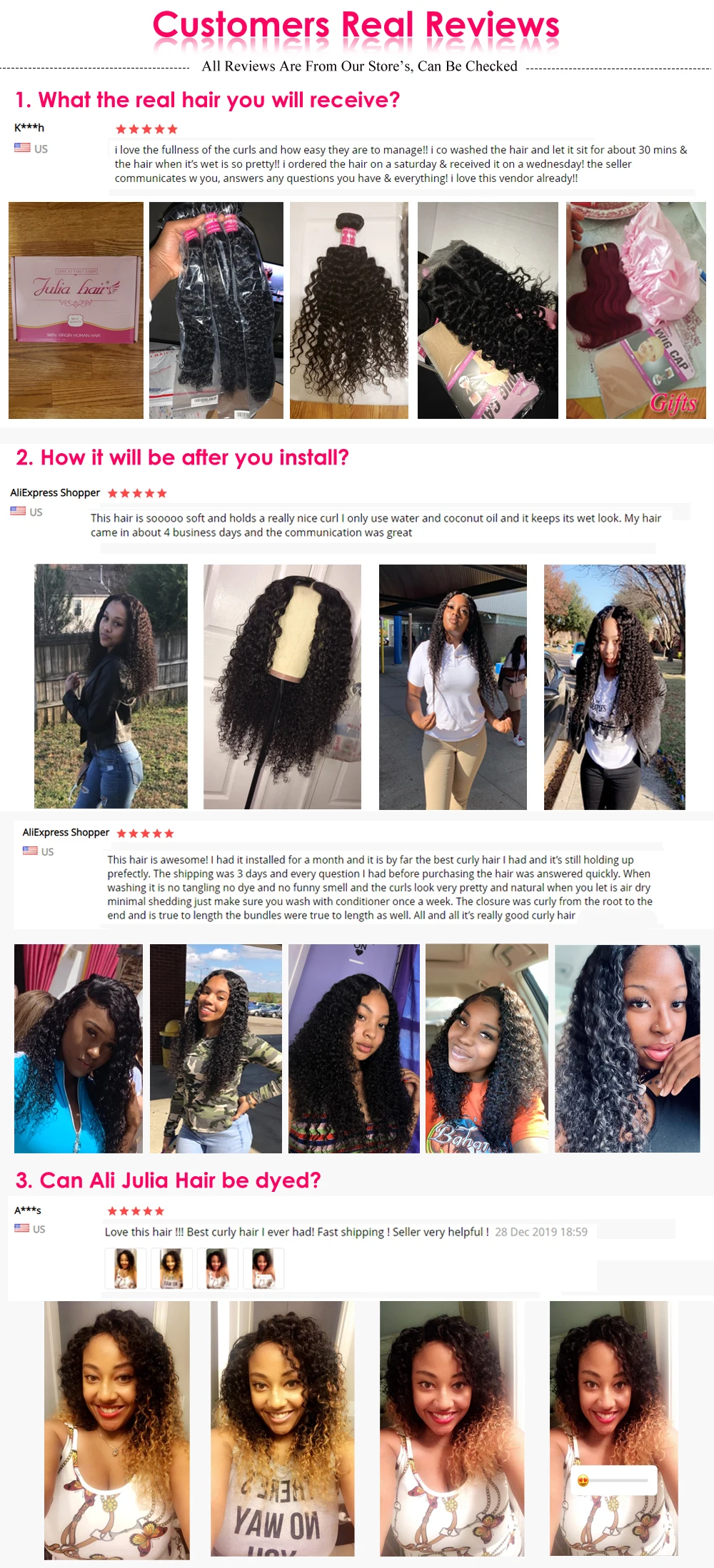 Malaysian Curly Hair Bundles With Closure Pre Plucked Hairline Remy Human Hair Bundles With Closure Julia 3 Bundles With Closure (5)