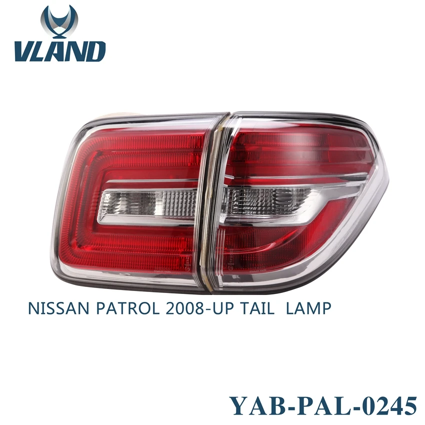VLAND Factory For Car Tail Lamp Patrol LED Taillight 2008 2010 2015 2019 with running light+turn signal+reverse light | Автомобили и