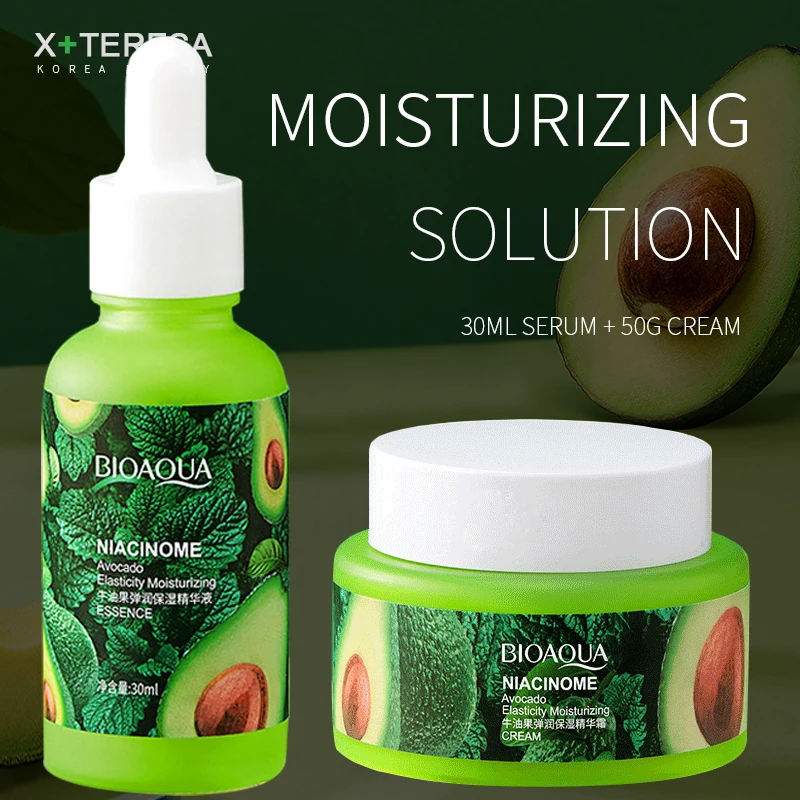 Avocado Face Moisturizing Cream Natural Essence Whitening Firming Cream