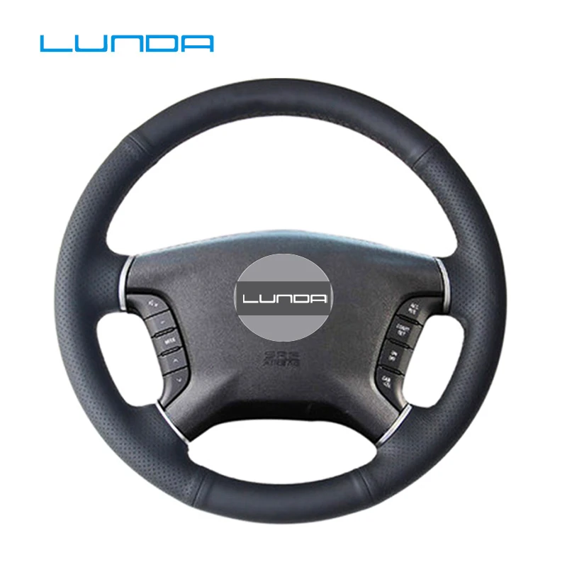 DIY Custom Hand-Stitched Artificial Leather Car Steering Wheel Cover For Mitsubishi Pajero V98 V97 Galant Zinger 2008-2011 | Автомобили и