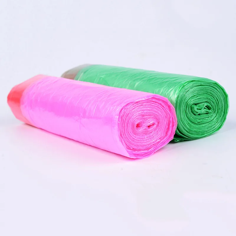 Wholesale Single-Volume 15 of Each Volume 45*50 Drawstring Garbage Bag Manufacturers Direct Selling Automatic Closing Garbage Ba
