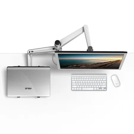 

OA-7X Display Laptop Combination Bracket Radiator Bracket Liquid Crystal Display Height Adjustable Desktop Stand