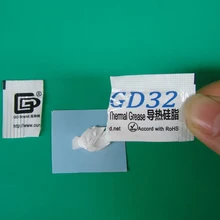 Термальная смазка Соединение крепящаяся с помощью силиконового клея использовать для Светодиодный свет процессор радиатора охлаждения и все электронные продукты 5 шт