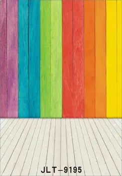 

SHENGYONGBAO Vinyl Custom Photography Prop Wood planks Board theme Photo Studio Background SF-155589