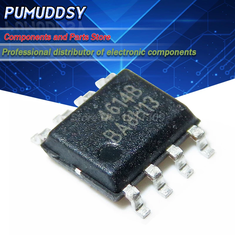 10 шт. AO4614 AO4614B 4614B SOP8 LCD Инвертор плата чип новый оригинальный | Электронные