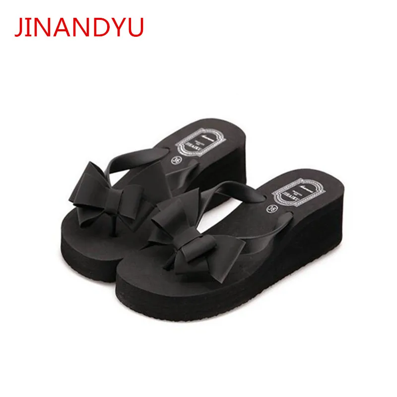 

Platform Flip Flops Women Shoes Wedges Slippers Summer Beach Casual Shoes for Women Middle Heels Flip Flop New Ladies Slippers