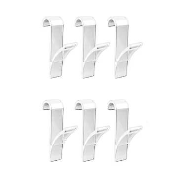 

6Pcs High Quality Towel Rack, Tubular Bath Hook Holder for Radiator, Bathroom Rack Small Back Radiator Cover Hook
