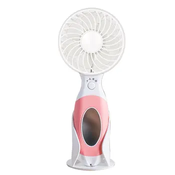 

Handheld Rechargeable Mini Electric Fan Usb Portable Desktop Student Dormitory Bed Battery Fan 5v 2W No Timing ICOCO