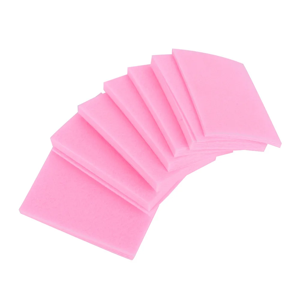 70/100 Pcs Pink/White Manicure Wipes Lint-Free Cot