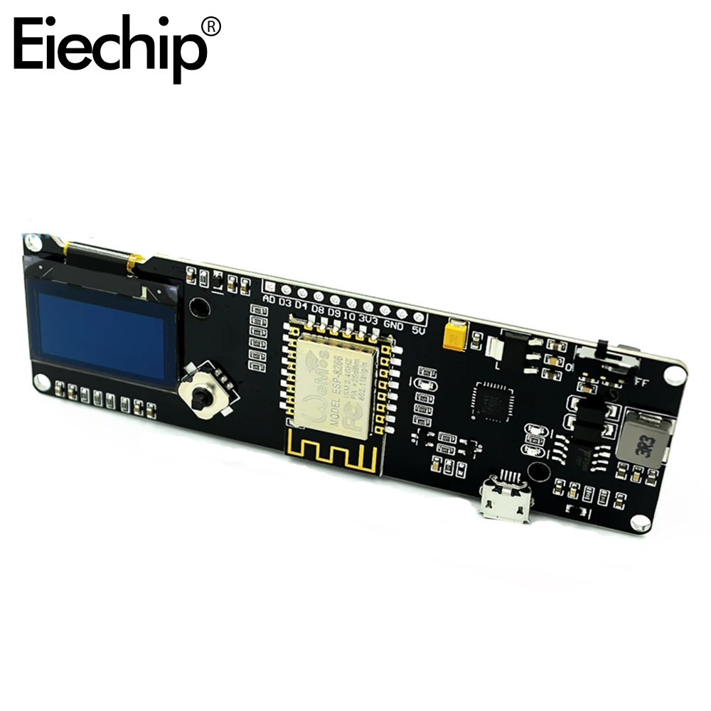 0,96 дюймовый oled-дисплей 18650 литиевая батарея WiFi беспроводной модуль Bluetooth щит ESP32 ESP8266 CP2102 макетная плата модуля