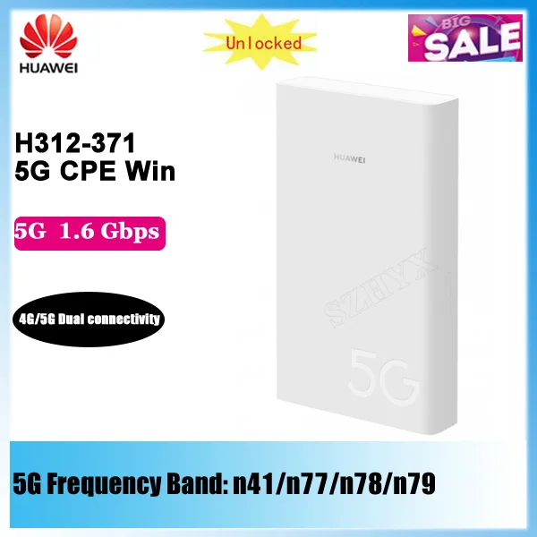 Оригинальный телефон Huawei 5G CPE Win H312 371 Max 1 6 скачивание товара со слотом для sim карты