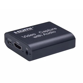 

4K HD Capture Card HDMI 1080P USB 2.0 Video Capture Device for Game Streaming Live Stream Broadcast Student Net Class
