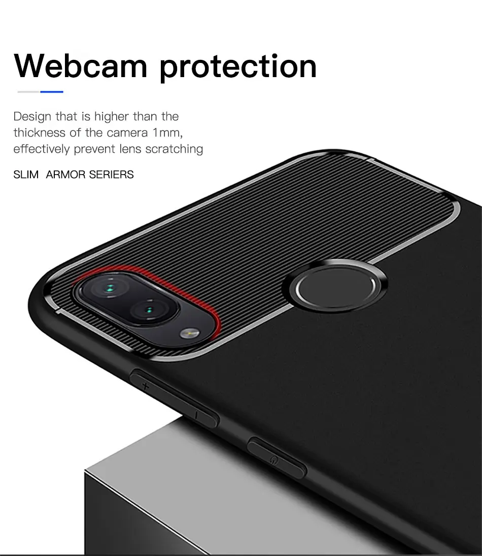 !ACCEZZ Luxury Matte Phone Case For Xiaomi Redmi Note 7 Protection Back Cover Anti-knock Thin For Redmi Note 7 Soft Shell Cases (2)