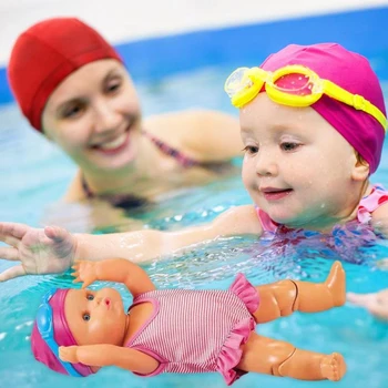 

Waterproof Electric Swimming Doll Kid Girls Toy New Bath Swimming Pool Dolls Best Birthday Gift Toy for Children Drop Shipping