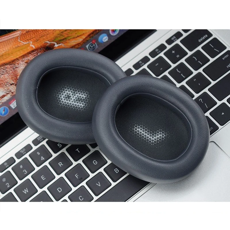 Овальные запасные амбюшуры для JBL Everest Elite 750NC наушники из мягкой белковой кожи, поролоновые насадки для наушников для дополнительного комфорта Ew - Цвет: Black