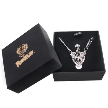 

HONEYPUFF Necklace Tobacco Pipe 340MM Stainless Steel Smoking Pipes Herb Metal Jewelry Necklace With Gift Box