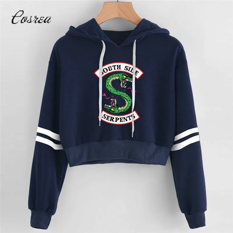 Свитшот Riverdale розовые женские толстовки свитшоты модная повседневная одежда с