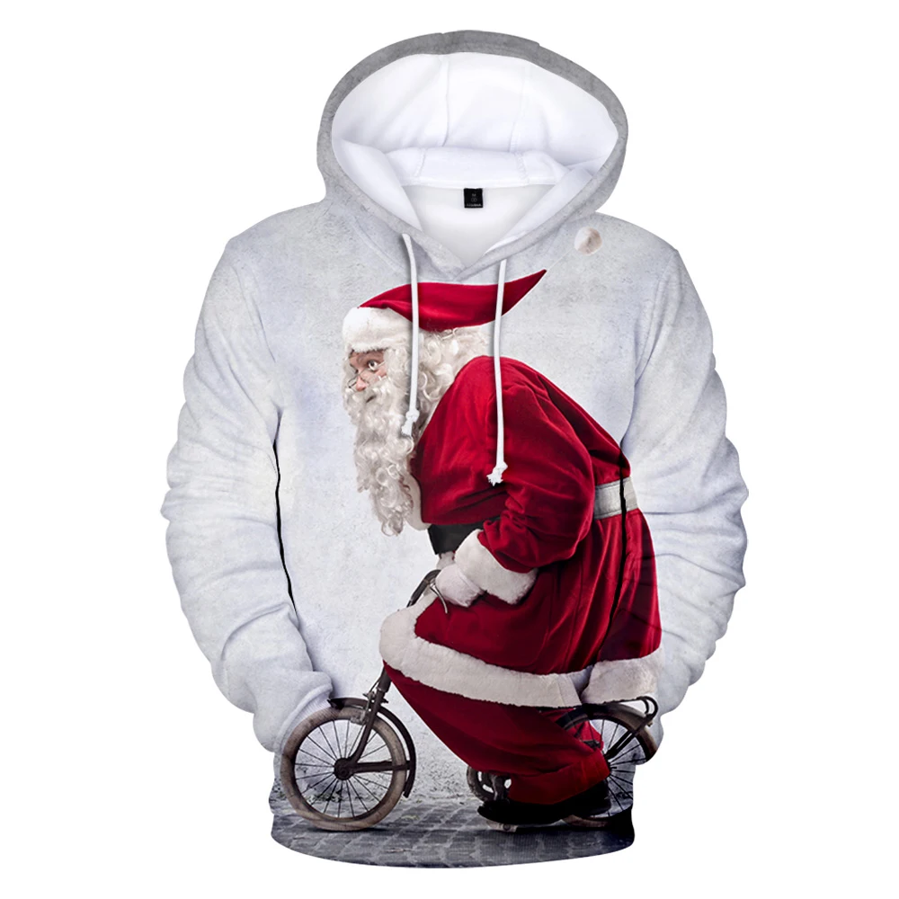 

New 3D Cartoon Christmas Hoodie Hot Sale Epiphany Hoodies sweatshirt Casual Christmas Tide 3D Hooded Christmas tree Pullovers