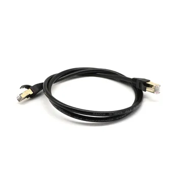 

Neutral 3FT Category 7 Cat7 Shielded Network Ethernet Patch Cable Cord - Black Built for 10 Gbps Ultra Speed F826