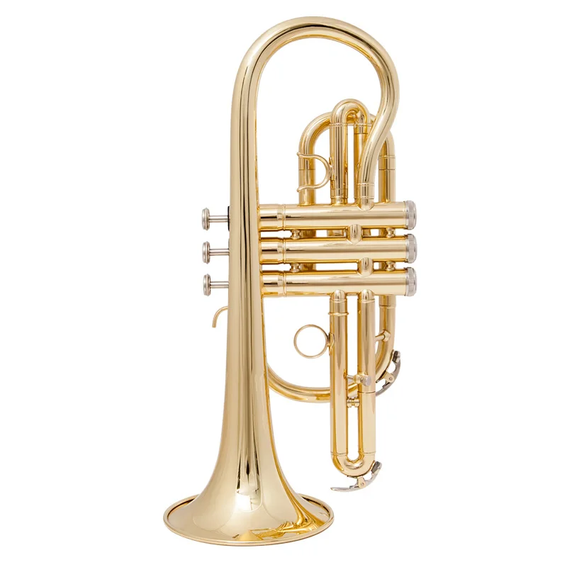 Il belin High Quality Golden Bb Cornet trumpet brass with Case and Mouthpiece Musical instruments
