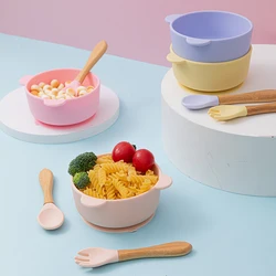 aparelho de jantar talheres pratos de bebê prato infantil kit alimentação conjunto pratinho de comida para bebe Placa de Alimentação do bebê Colher Pratos de Aprendizagem À Prova D' Água Antiderrapante Placa Alimentaçã